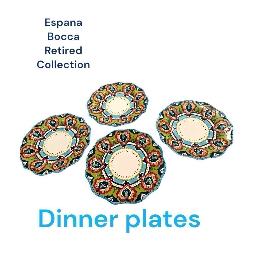 Espana Bocca dinner Plates retired collection replacement piece more in closet